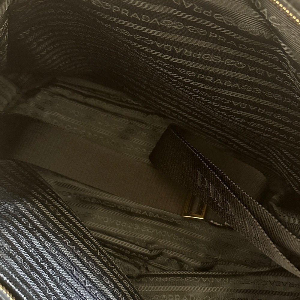 Prada Black Re-Nylon Messenger Bag - Picture 5 of 11